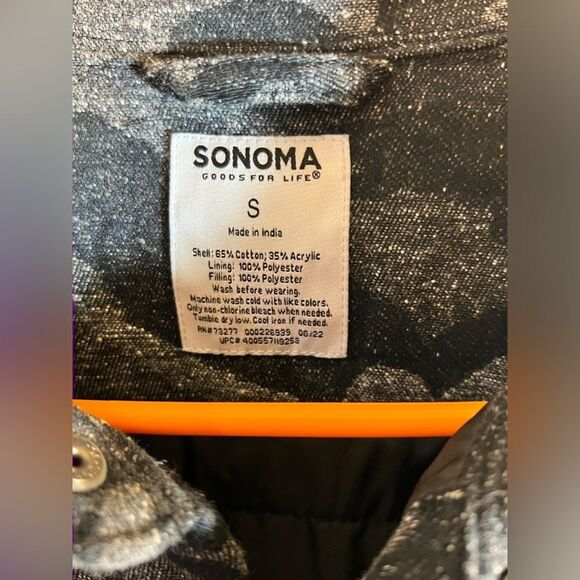 Camo Utility/Barn Jacket NWT quilted inside by Sonoma Retails $100 - Picture 3 of 13